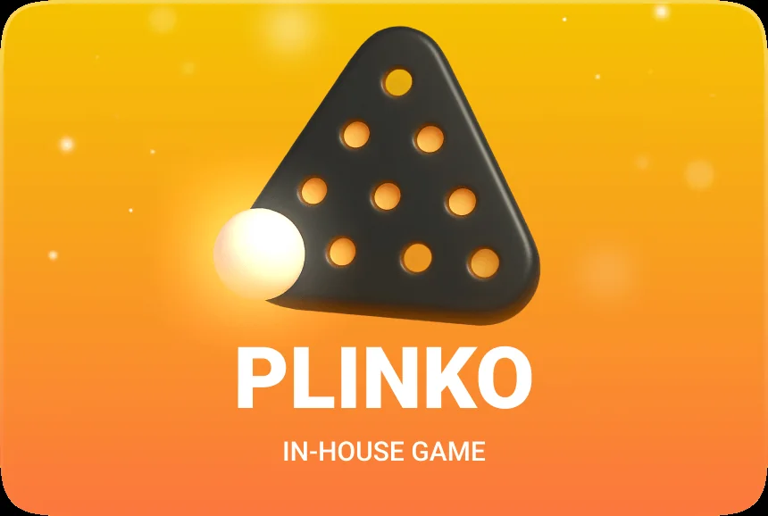 Plinko — in-house game